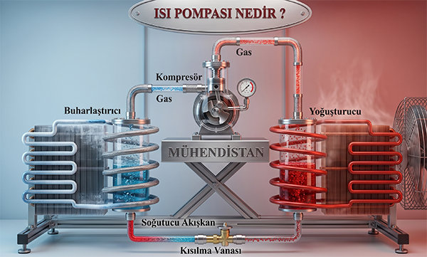 Isı Pompası Tam Olarak Nedir ve Nasıl Çalışır