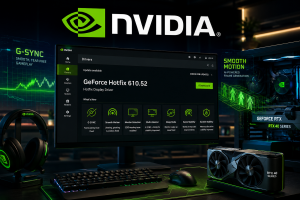 Nvidia GeForce Hotfix 610.52