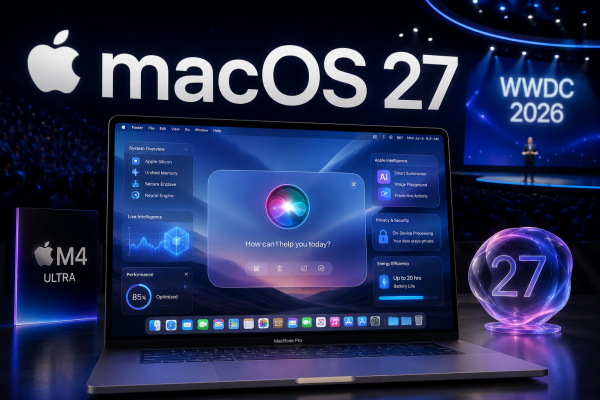 macOS 27 Neler Getiriyor? Apple Intelligence, Yeni Siri ve Intel Desteğinin Sonu macOS 27 Neler Getiriyor? Apple Intelligence, Yeni Siri ve Intel Desteğinin Sonu