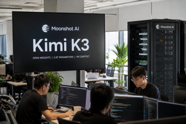 Kimi K3 Tanıtıldı: Moonshot AI Açık Ağırlıklı Yapay Zekada Yeni Bir Eşiğe Ulaştı