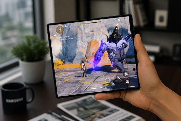 Samsung Flex Titanium Teknolojisi Katlanabilir Ekranlarda Yeni Bir Dönem Başlatıyor Samsung Flex Titanium Teknolojisi Katlanabilir Ekranlarda Yeni Bir Dönem Başlatıyor