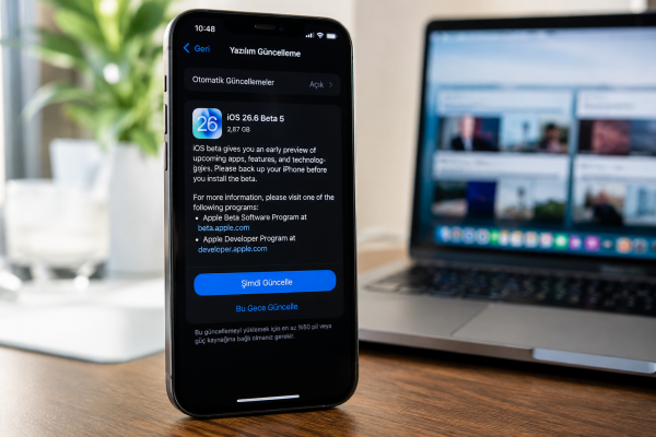 iOS 26.6 Beta 5 Yayınlandı: Apple Yeni Güvenlik Özelliklerini Ve Siri Altyapısını Genişletiyor iOS 26.6 Beta 5 Yayınlandı: Apple Yeni Güvenlik Özelliklerini Ve Siri Altyapısını Genişletiyor